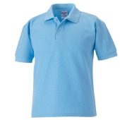 Henry Bloom Noble - Plain Polo Sky Blue